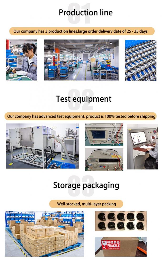 24V Μικρό μεγέθος Brushless DC Blower Τρεις φάσεις κινητήρα NMB στροφικά ρουλεμάν Αξιόπιστη απόδοση 2